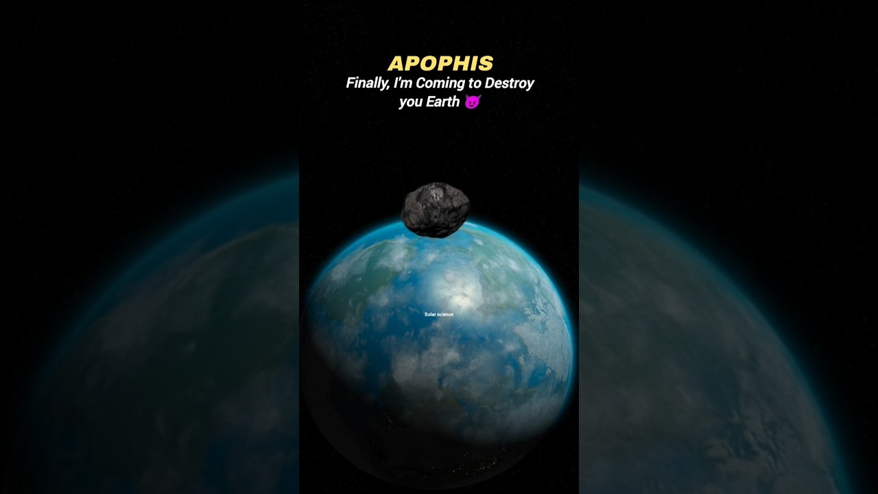 Apophis vs Earth & NASA in 2029 🌍