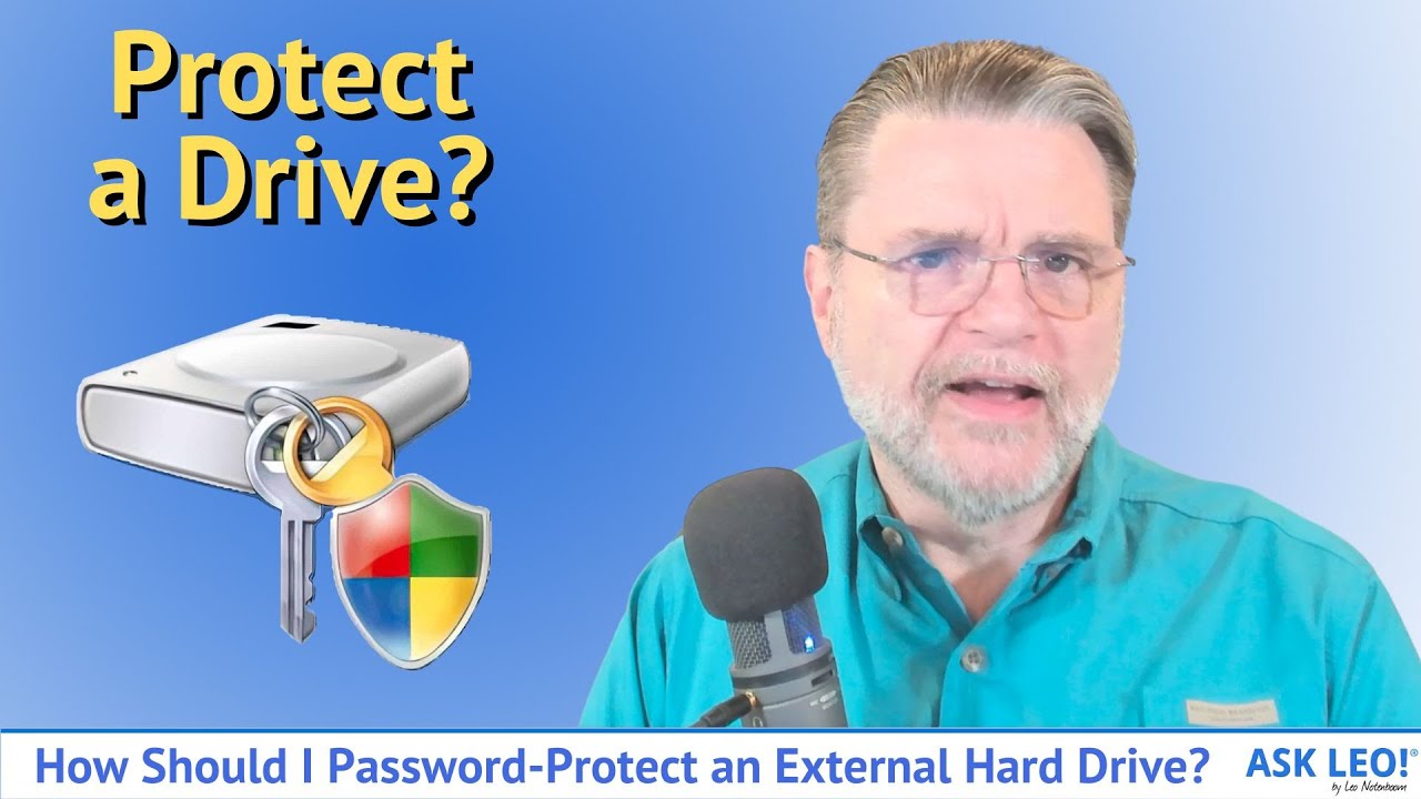 How to Secure an External Hard Drive with Password Protection and Encryption