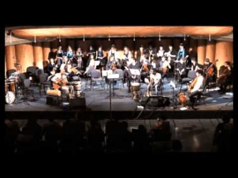 Tate Nsongan Waye Waye at Sinfonia Migrante 2011 🎶