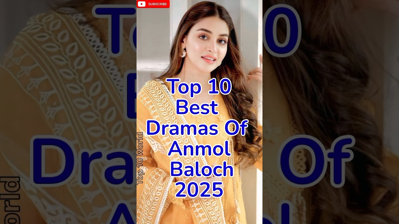 Top 10 Anmol Baloch Dramas of 2025 π
