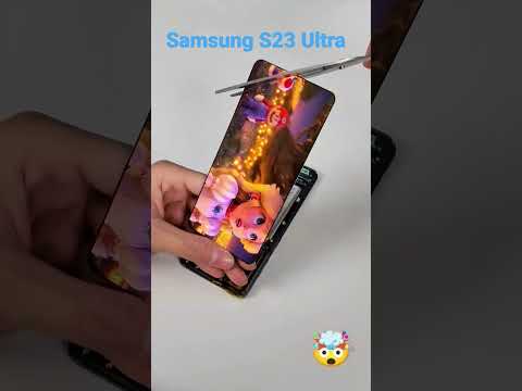 Samsung S23 Ultra Amazing flexible Screen Display #viralvideo #trending #shorts @ShawaaL_Tech