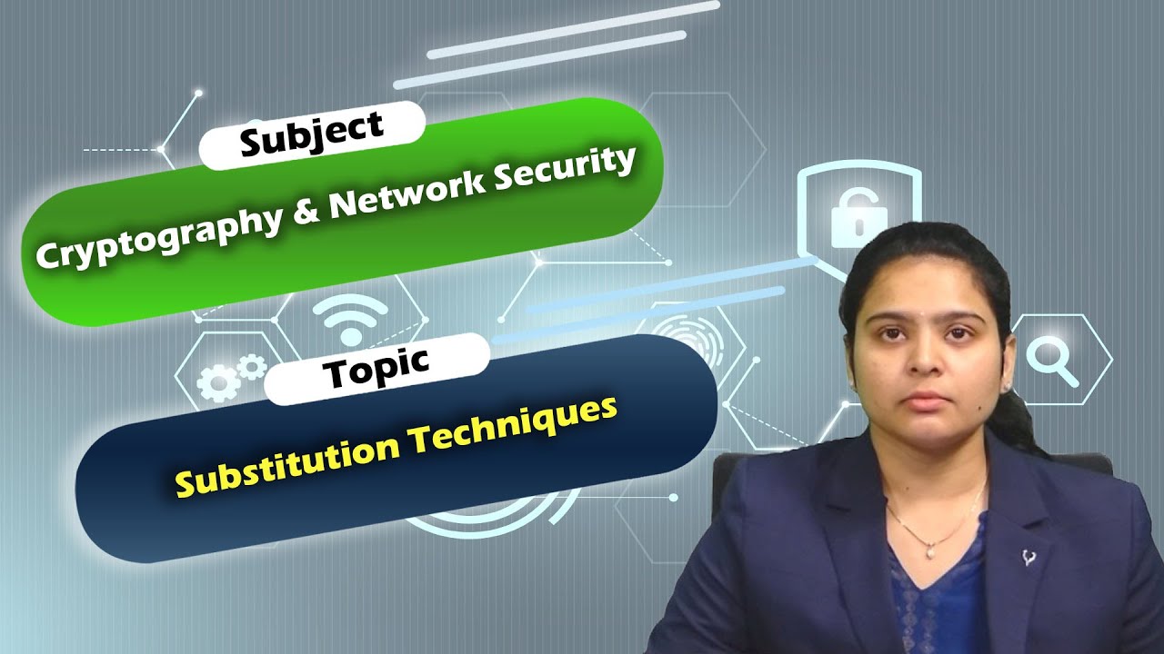 Cryptography & Network Security: Master Substitution Techniques with Ms. M. Saranya 🔐
