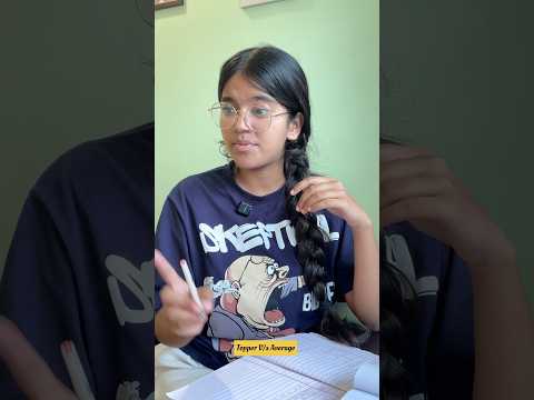 Topper V/s Average 😱 | Laksha Joshi | #shorts