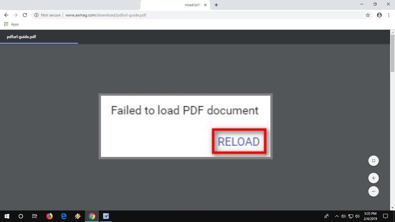 How to Fix 'Failed to Load PDF Document' Error in Chrome Browser