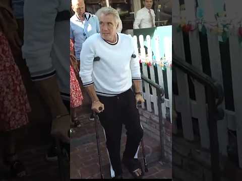 Dolph Lundgren Injured His Foot #dolphlundgren