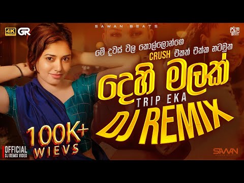 Dehi Malak ( ට්‍රිප් එක ) Mashup DJ REMIX Official Music Video || #Visualizer #trip || @SAWANBEATS