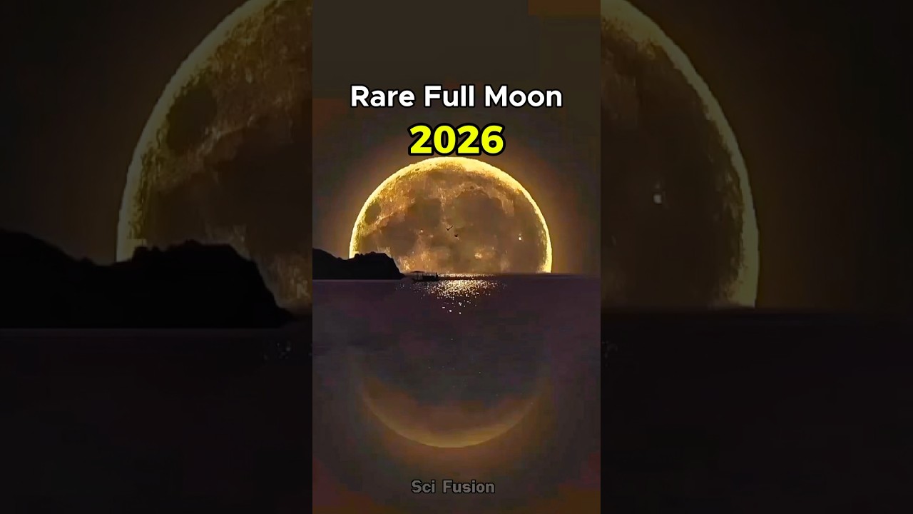 Rare Full Moon 2026 🌕✨