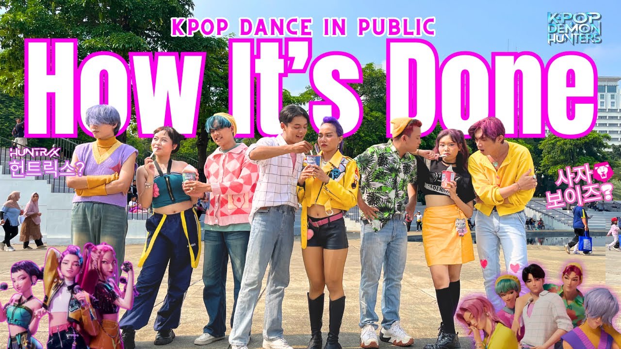 SAYCREW's Epic Dance Cover of HUNTRIX's 'How It's Done' | Kpop Dance Challenge 🎶