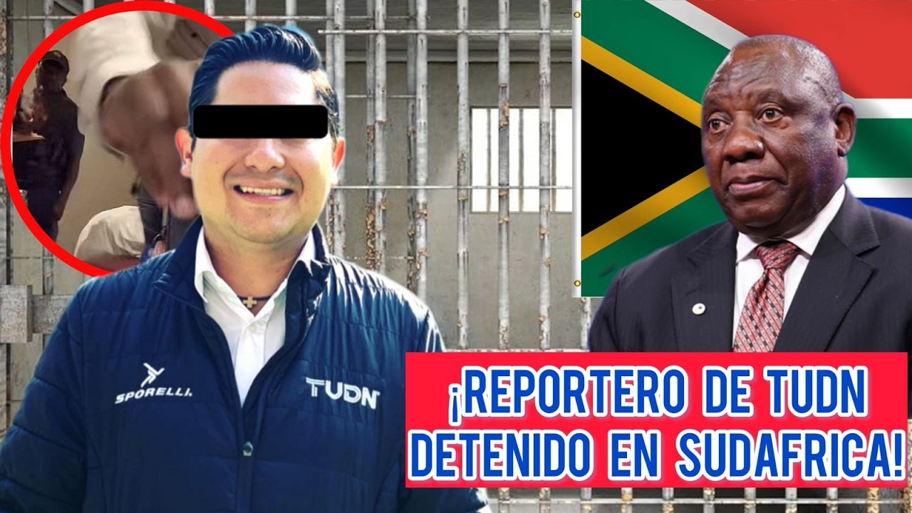 ¡Escándalo! Julio Ibañez de TUDN en prisión en Sudáfrica