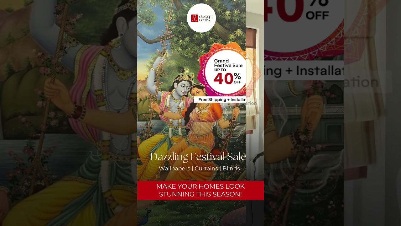 Transform Your Home This Festive Season with Stunning Wallpapers & Decor 🎉