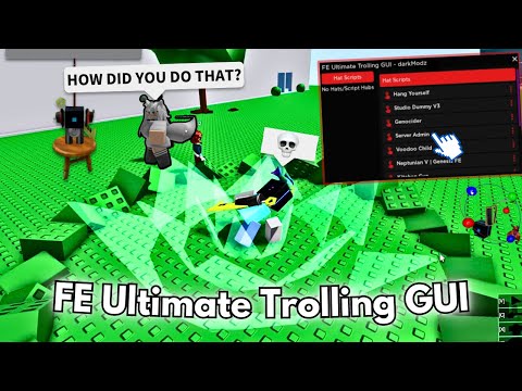 Roblox FE Ultimate Trolling GUI Script 🔥 INSANE *BEST* Roblox UTG Trolling & Sus😳 Scripts GUI⭐2023