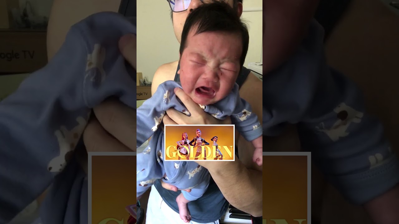 Golden Kpop Demon Hunters Turned Baby's Crying Chaos! 👶✨