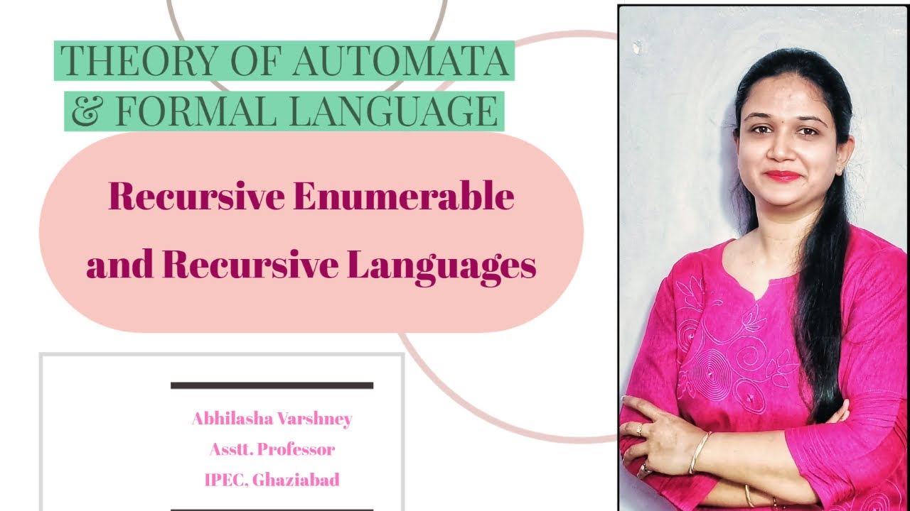 Recursive & Recursively Enumerable Languages π