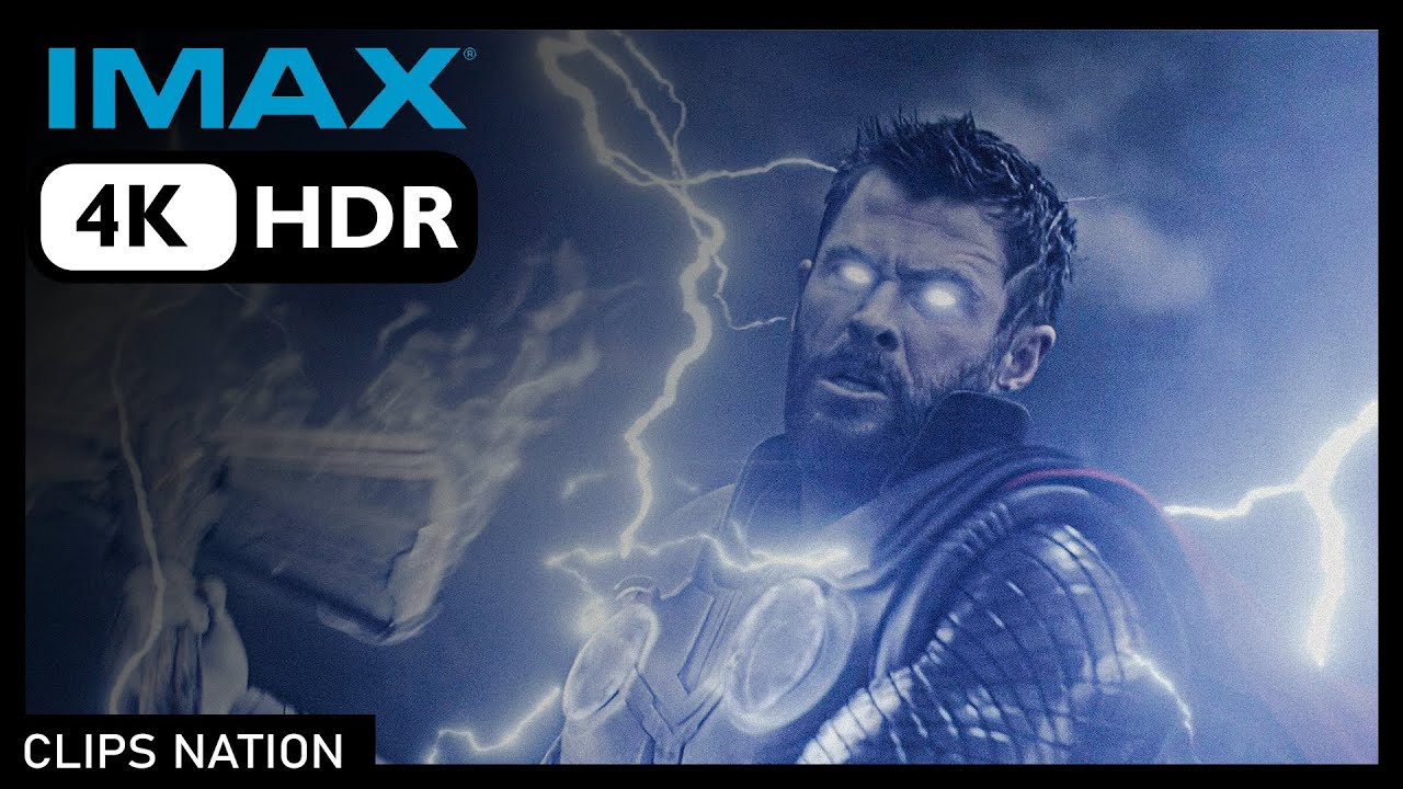 Epic Thor Arrives in Wakanda to Confront Thanos | Avengers: Infinity War [4K HDR IMAX]