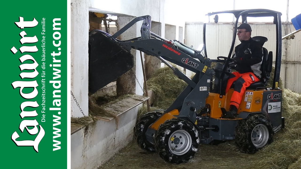 GIANT D204SW Radlader: Kompakte Kraft für Landwirtschaft & Bau 🚜
