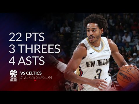 Jordan Poole 22 pts 3 threes 4 asts vs Celtics 25/26 season