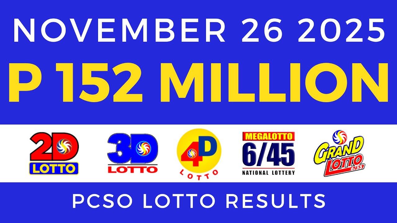 Lotto Results 9PM November 26, 2025 🎟️