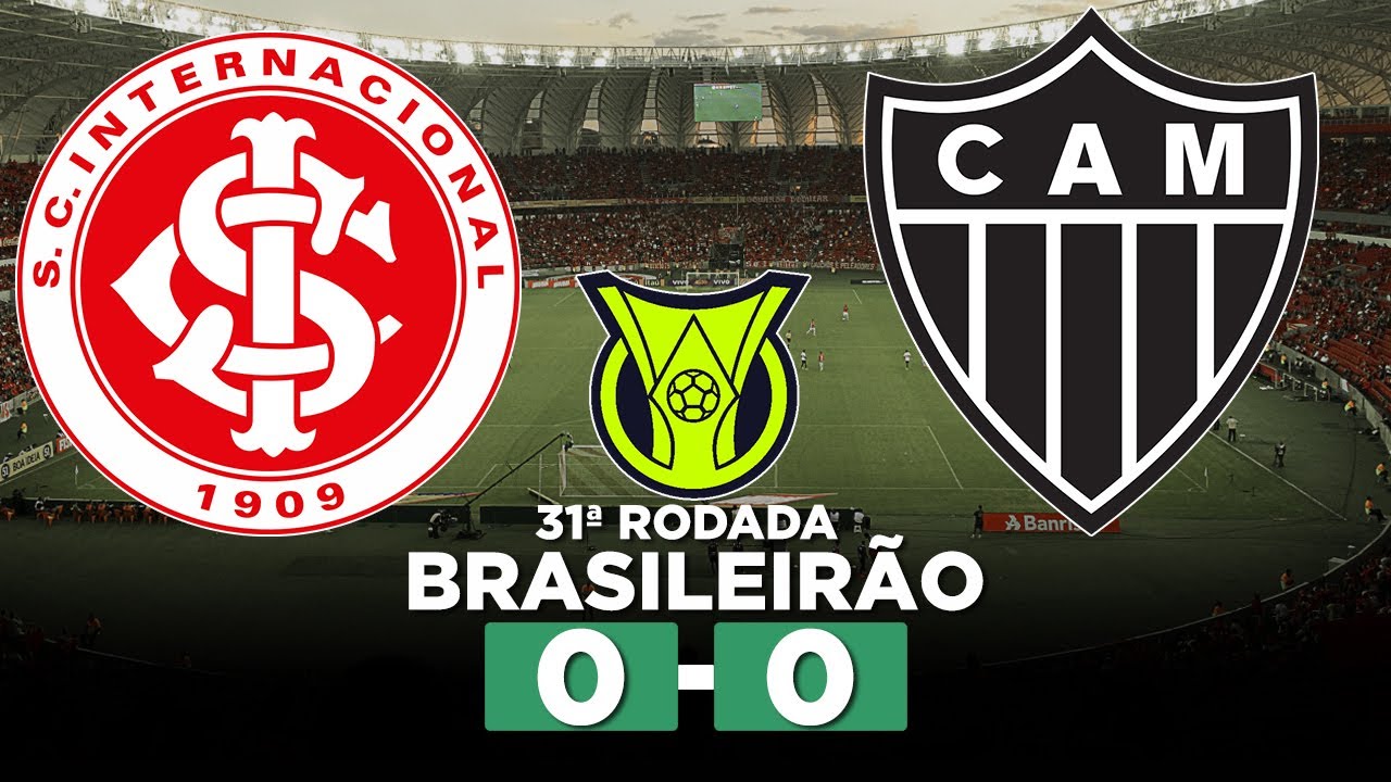 Empate sem gols entre Internacional e Atlético MG ⚽