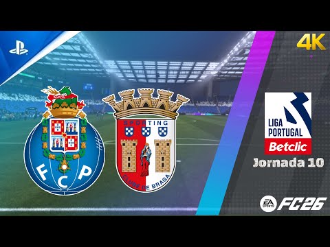 FC Porto - SC Braga | LIGA PORTUGAL 25/26 | PS5 4K