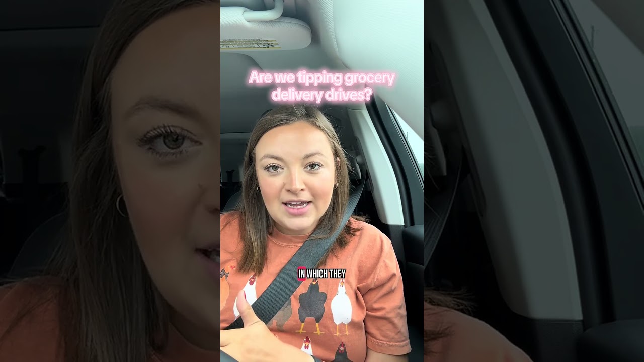 What’s Your Take on Tipping Grocery Delivery Drivers? #grocerydelivery