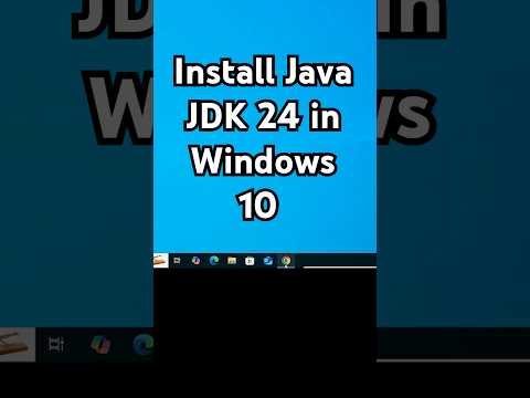 How to Install Java JDK 24 in Windows 10 PC or Laptop