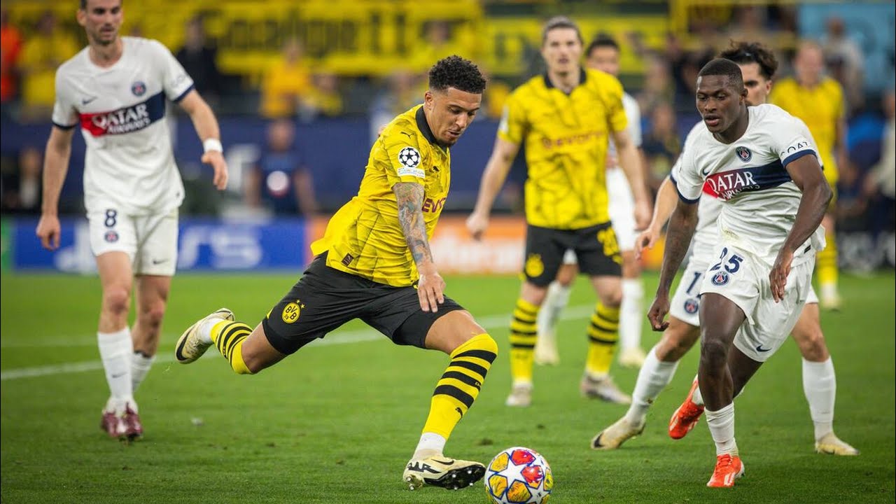 Jadon Sancho vs PSG | Rare VIP Camera HD 1080i