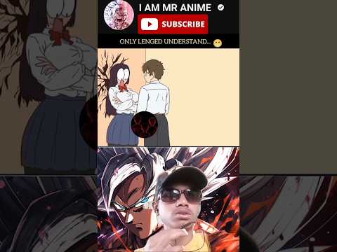 Reaction on senpai's drawing #anime #shorts