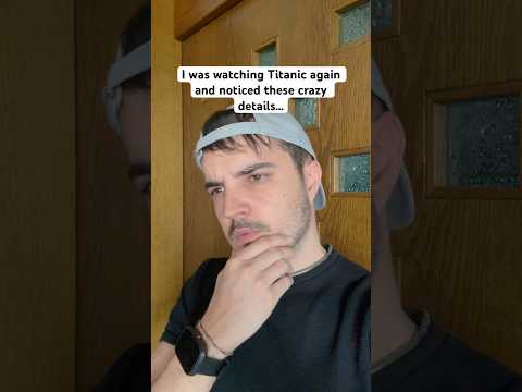 These details are just crazy π€―π€―π€― #titanic #movie #shorts