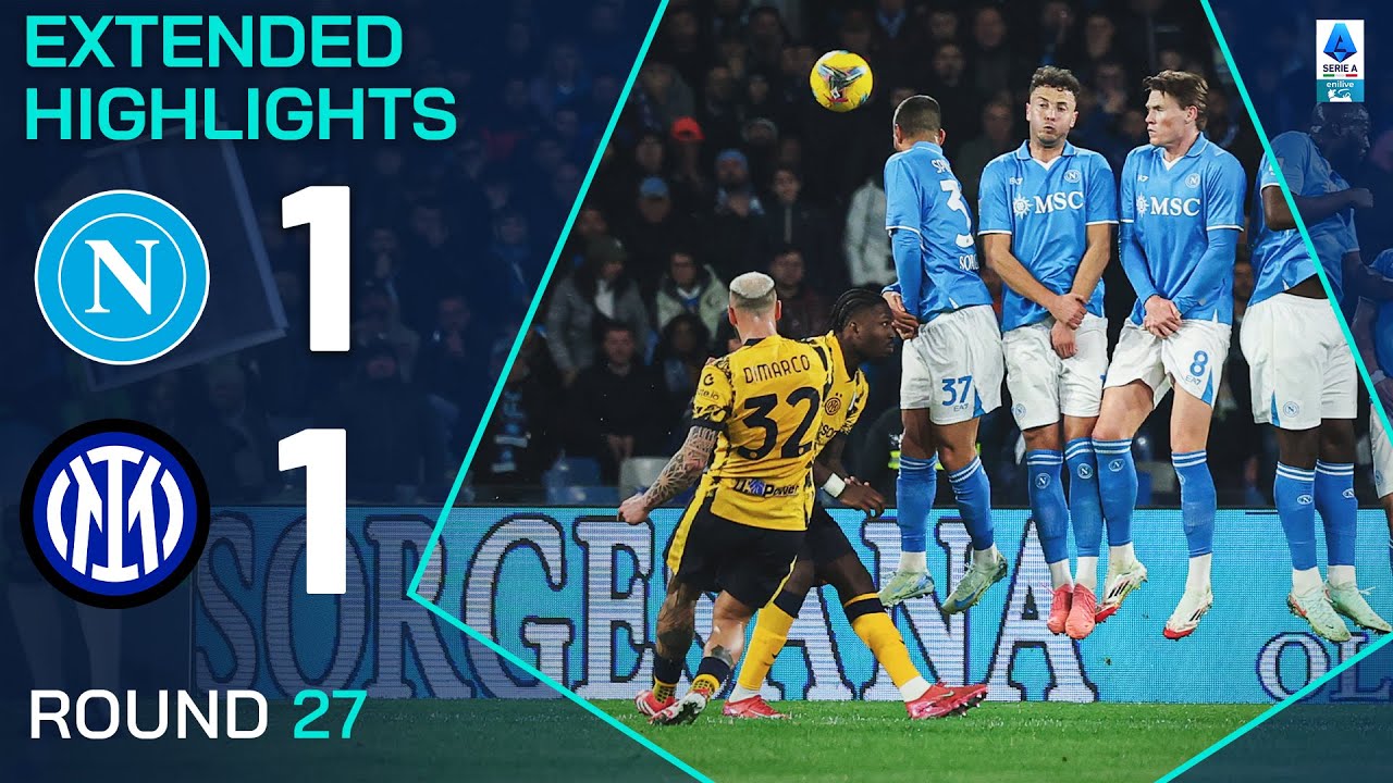 Napoli vs Inter 1-1: Exciting Highlights & Key Moments | Serie A 2024/25 ⚽