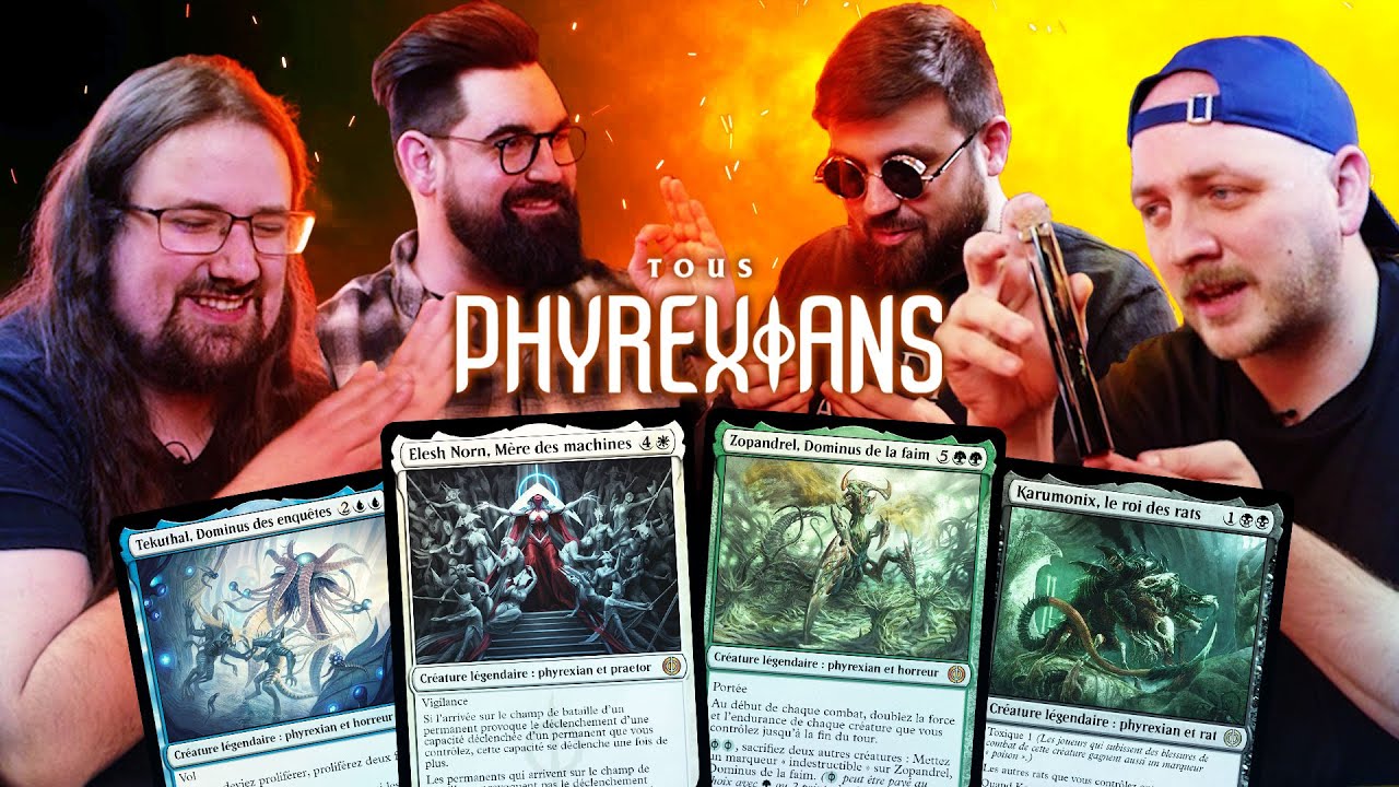 Tous phyrexians avec Azz l'épouvantail #mtgphyrexia ｜Commander multi Magic