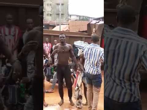 Robbers Pray Before Burning Alive in Onitsha π₯