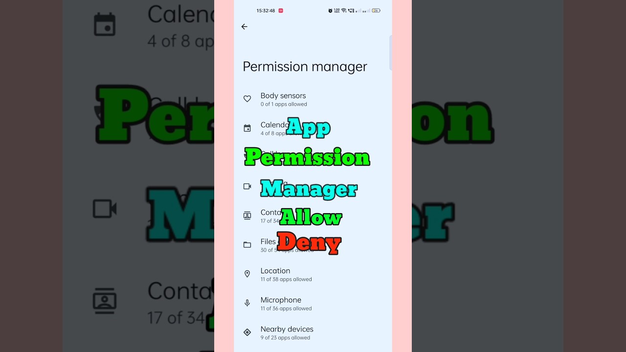 Manage App Permissions Easily 🔧