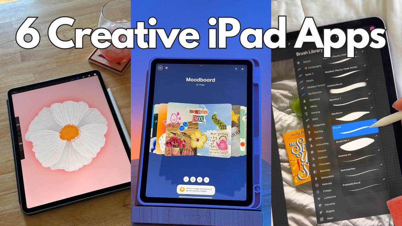 6 Must-Have Creative iPad Apps 🎨