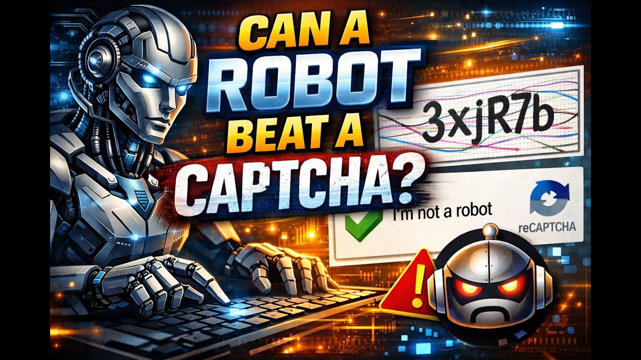 Can AI Outsmart CAPTCHA? 🤖 | Vybe Sphere