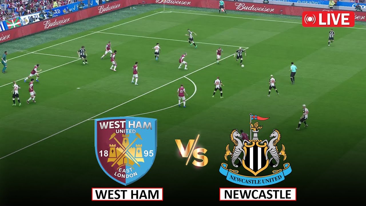 🔴 Live Now: Newcastle vs West Ham – Premier League Full Match & eFootball PES 21 Gameplay