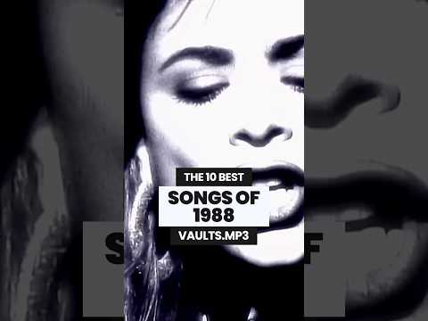 THE 10 BEST SONGS OF 1988 💿 #music #80s #80smusic