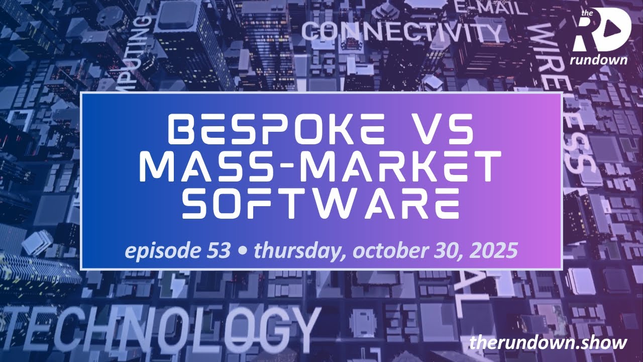 The Rundown (Episode 53): How Technology Is Changing Our Lives 🌐