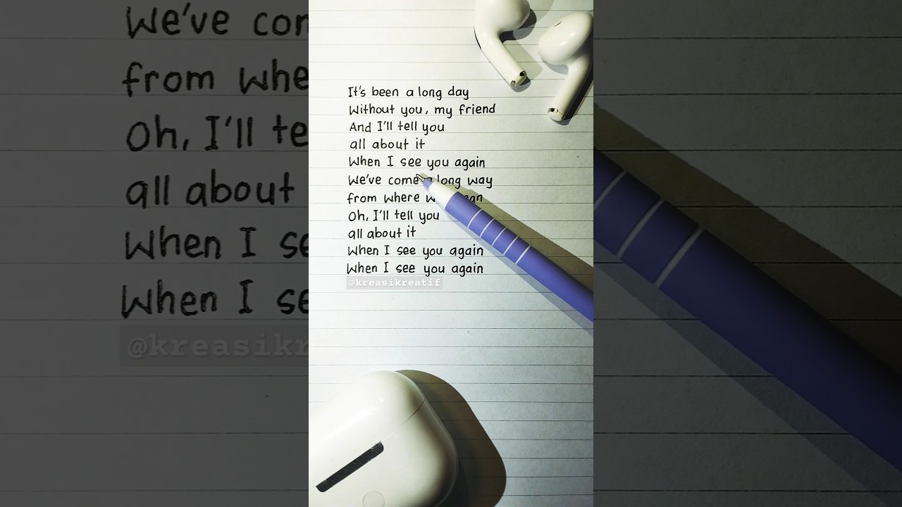 Master English with 'See You Again' by Wiz Khalifa & Charlie Puth 🎶