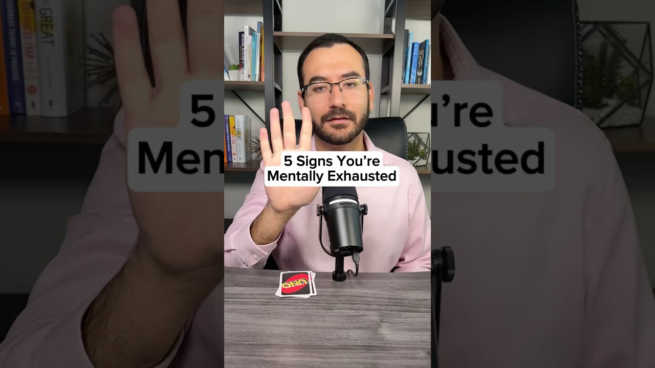 5 Signs of Mental Exhaustion 🧠