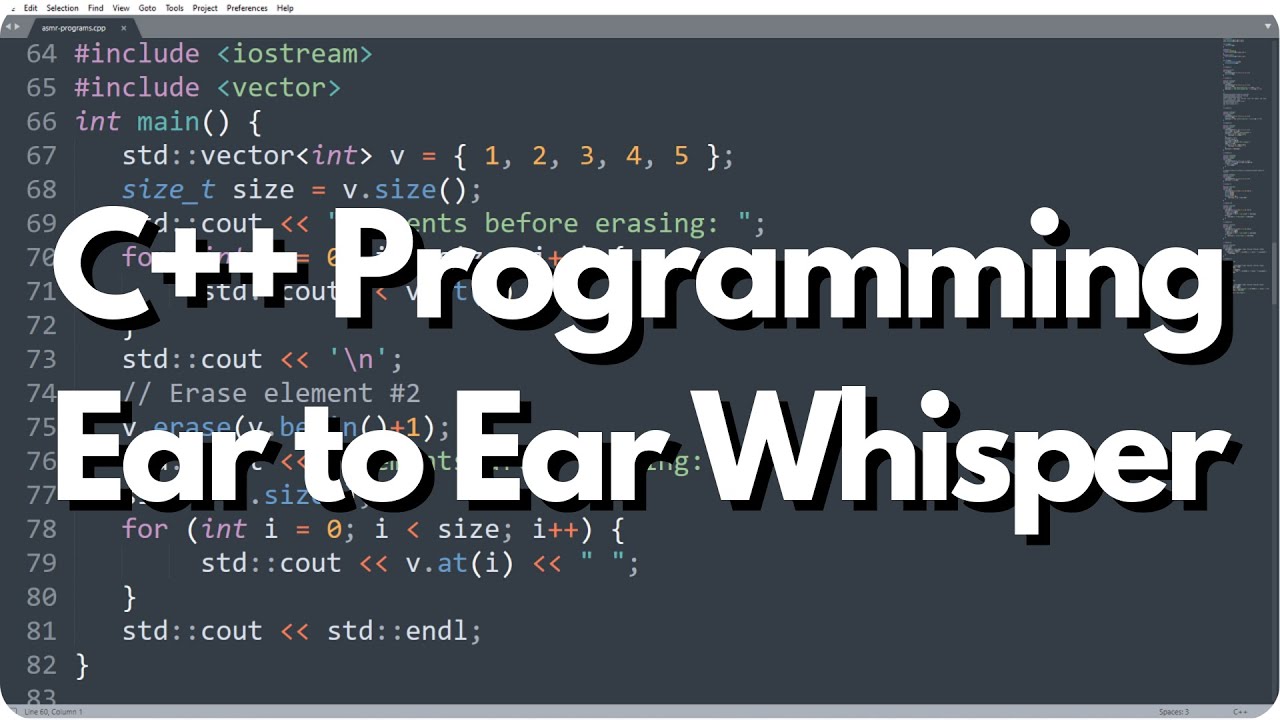 ASMR C++ Programming: Intro to Containers & Layered Typing