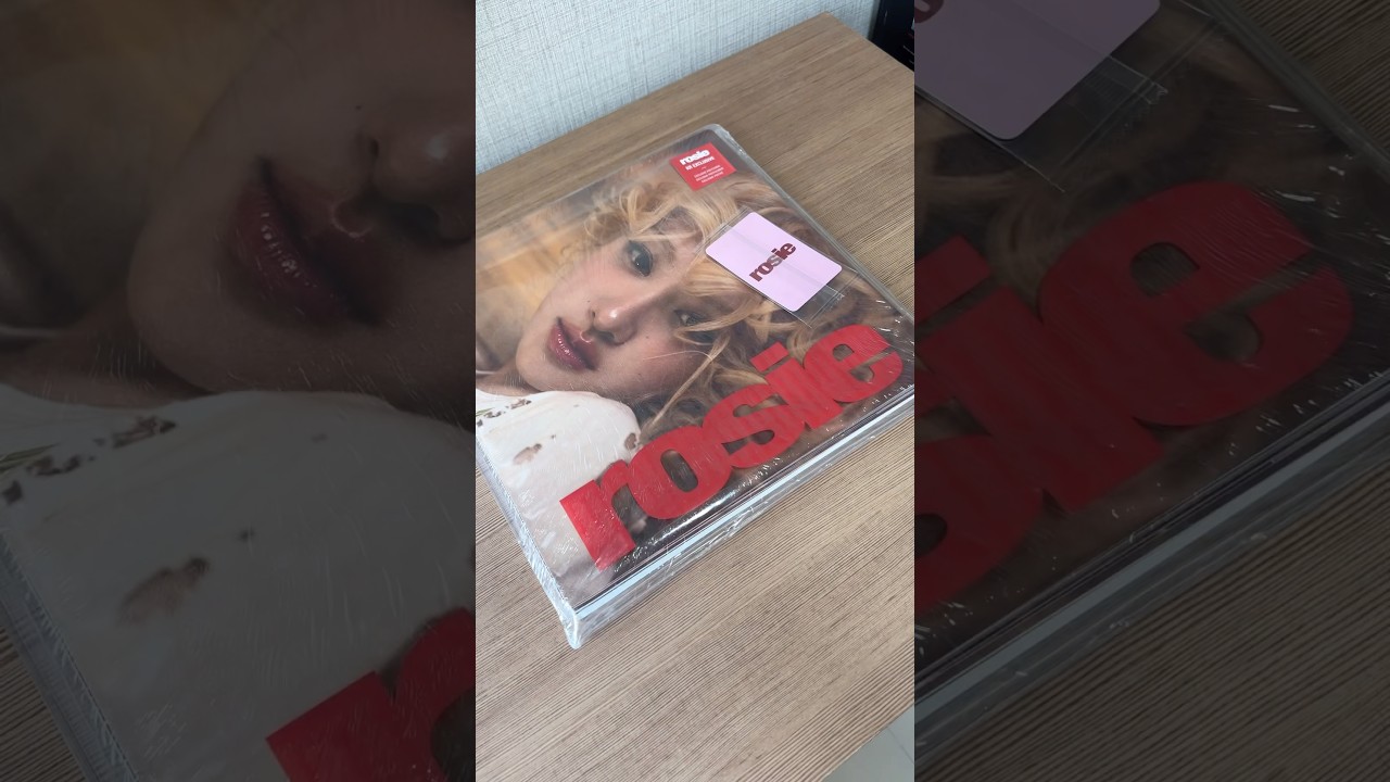 ROSÉ's Debut Studio Album 'rosie' Unboxing 📦