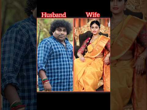 South Indian comedians actors wife # comedians # wife # actors # husband # shorts#kiped