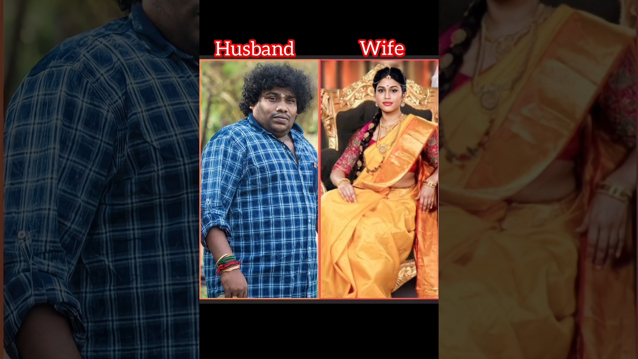 South Indian Comedians & Actors' Wives 🤵