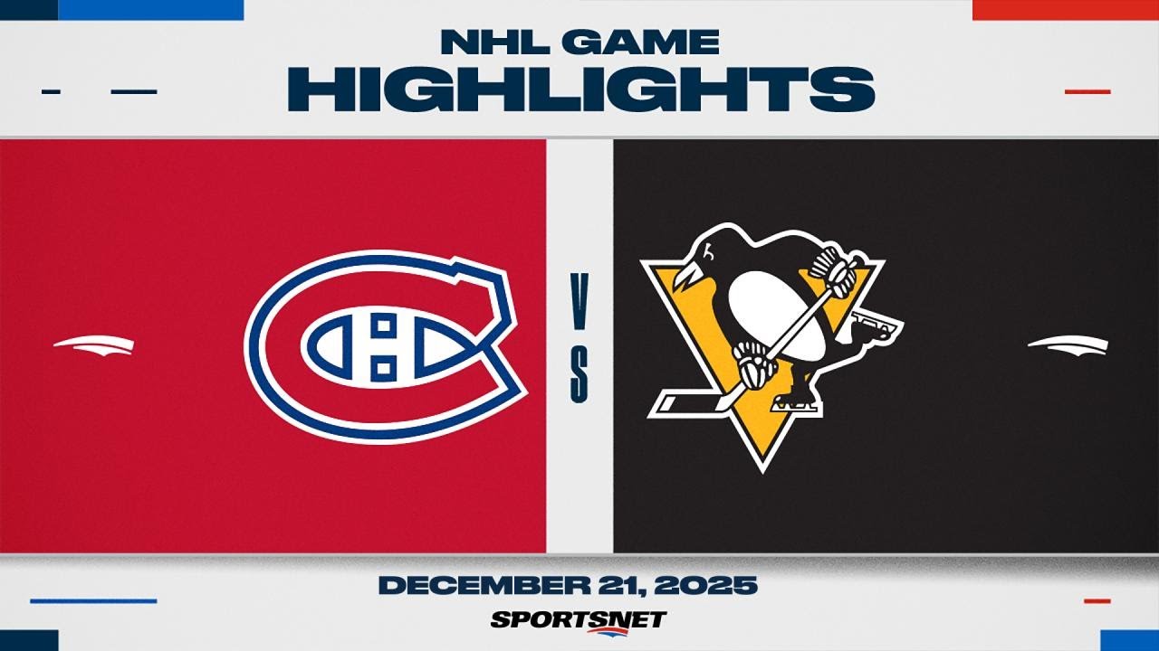 NHL Highlights: Penguins Beat Canadiens 4-3 π