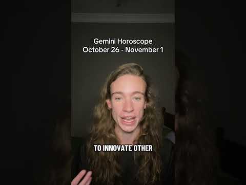 #gemini #october 26 - November 1 #horoscope #astrology #2025 #today