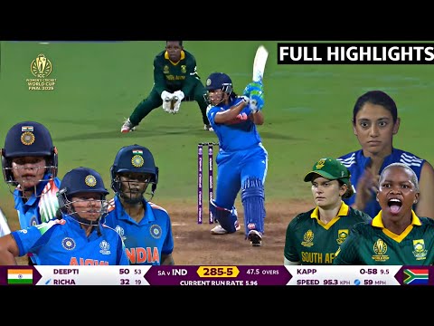 IND vs SA Women's WC FINAL Match Full Highlights | India vs South Africa Women WC 2025 Highlights