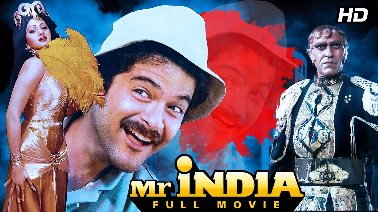 Mr. India (1987) – Classic Hindi Sci-Fi Action in 4K