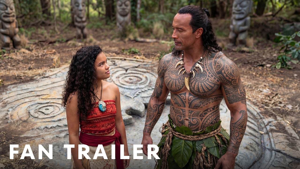MOANA - Trailer (2026) Live Action | Dwayne Johnson, Catherine Laga'aia | Disney