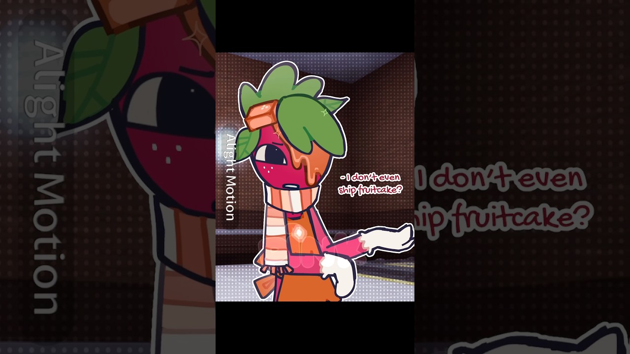 Fruitcake Shipper Drama! 🍰 //dandys world// #shorts