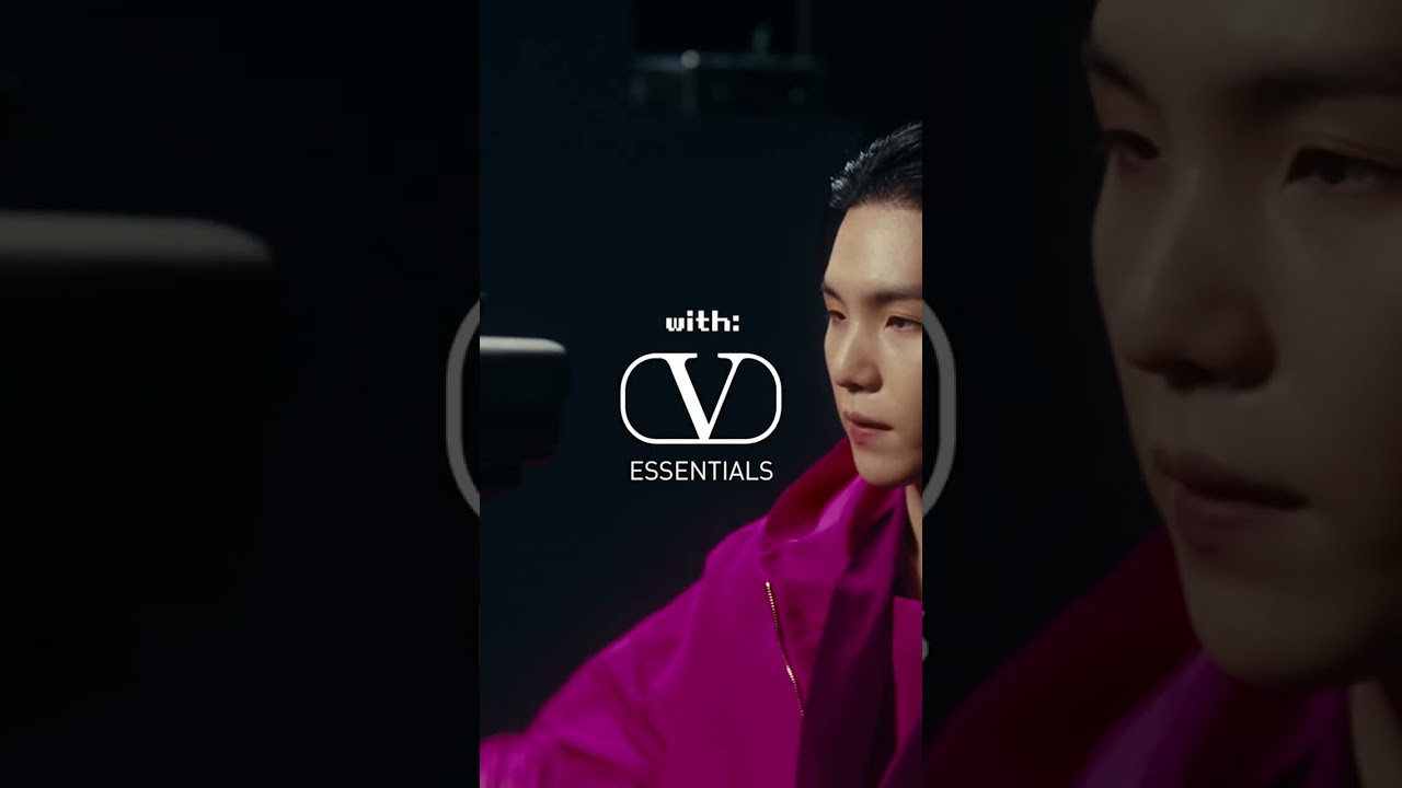 SUGA Shines in Valentino Essentials ✨